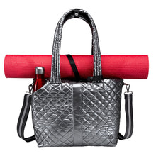 Load image into Gallery viewer, Oliver Thomas Kitchen Sink Tote Bag - Metallic Silver/One Size
 - 26