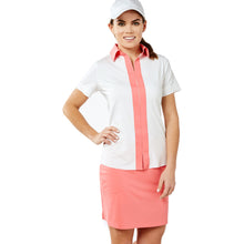 Load image into Gallery viewer, Belyn Key Contrast Womens Short Sleeve Golf Polo
- 1