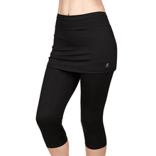 Load image into Gallery viewer, Sofibella Abaza WMNS Tennis Skirt w/Capri Leggings - Black/2X
 - 2