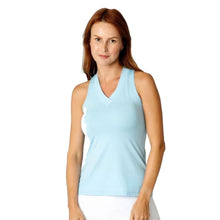 Load image into Gallery viewer, Sofibella UV Colors Racerback Wmns Tennis Tank Top - Cloud/2X
 - 30