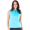 NVO Nikki Womens Sleeveless Golf Polo