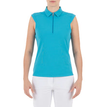 Load image into Gallery viewer, NVO Nikki Womens Sleeveless Golf Polo - ICE BLUE 401/L
 - 4