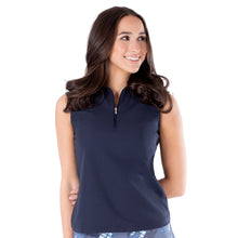 Load image into Gallery viewer, NVO Nikki Womens Sleeveless Golf Polo - NAVY 400/XL
 - 7