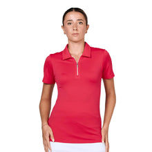 Load image into Gallery viewer, Sofibella Golf Colors Womens SS Golf Polo - Roulette/2X
 - 6