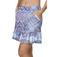 Load image into Gallery viewer, Sofibella Golf Colors 17in Womens Golf Skort - Jewels/2X
 - 6