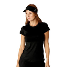 Load image into Gallery viewer, Sofibella UV Colors SS Womens Tennis Shirt - Black/XXL
 - 10