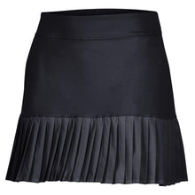 Load image into Gallery viewer, Under Armour Tuck Pleated 15in Womens Golf Skort - 999 BLACK/XL
 - 6