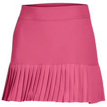 Load image into Gallery viewer, Under Armour Tuck Pleated 15in Womens Golf Skort - CERISE 550/L
 - 4