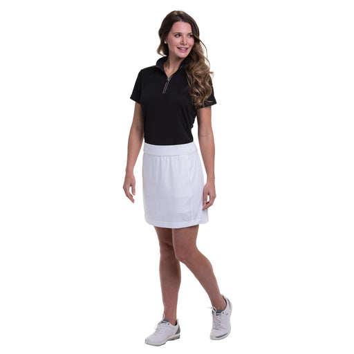 EP NY Knit with Back Mesh Pleat Womens Golf Skort