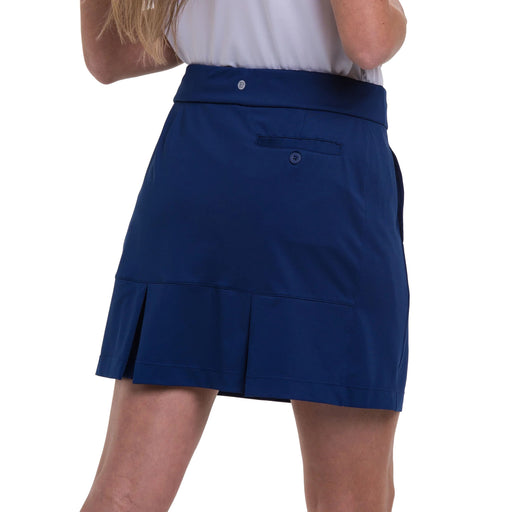 EP NY Knit with Back Mesh Pleat Womens Golf Skort