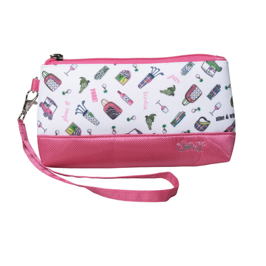Glove It Nine and Wine Wristlet