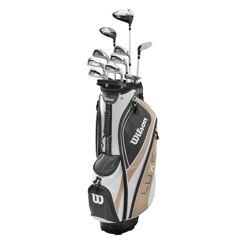 Wilson Luxe Womens Right Hand 10 Piece Complete Cart Golf Set