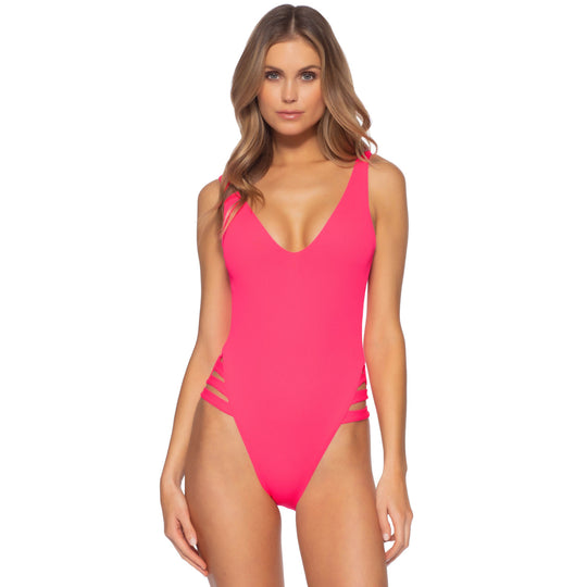 Becca Fine Line Sophie One Piece Womens Swimsuit
