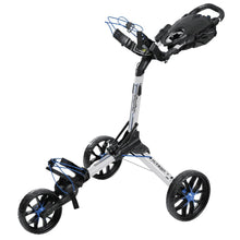 Load image into Gallery viewer, Bag Boy Nitron Auto-Open Pushcart - White/Cobalt
 - 8