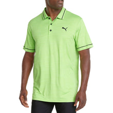 Load image into Gallery viewer, Puma Cloudspun Monarch LC Mens Golf Polo - GREENRY HTHR 20/XL
 - 10