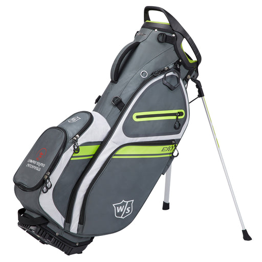 Wilson Exo II Golf Stand Bag - Char/White/Lime