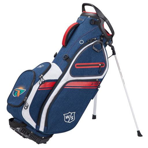 Wilson Exo II Golf Stand Bag - Navy/White/Red