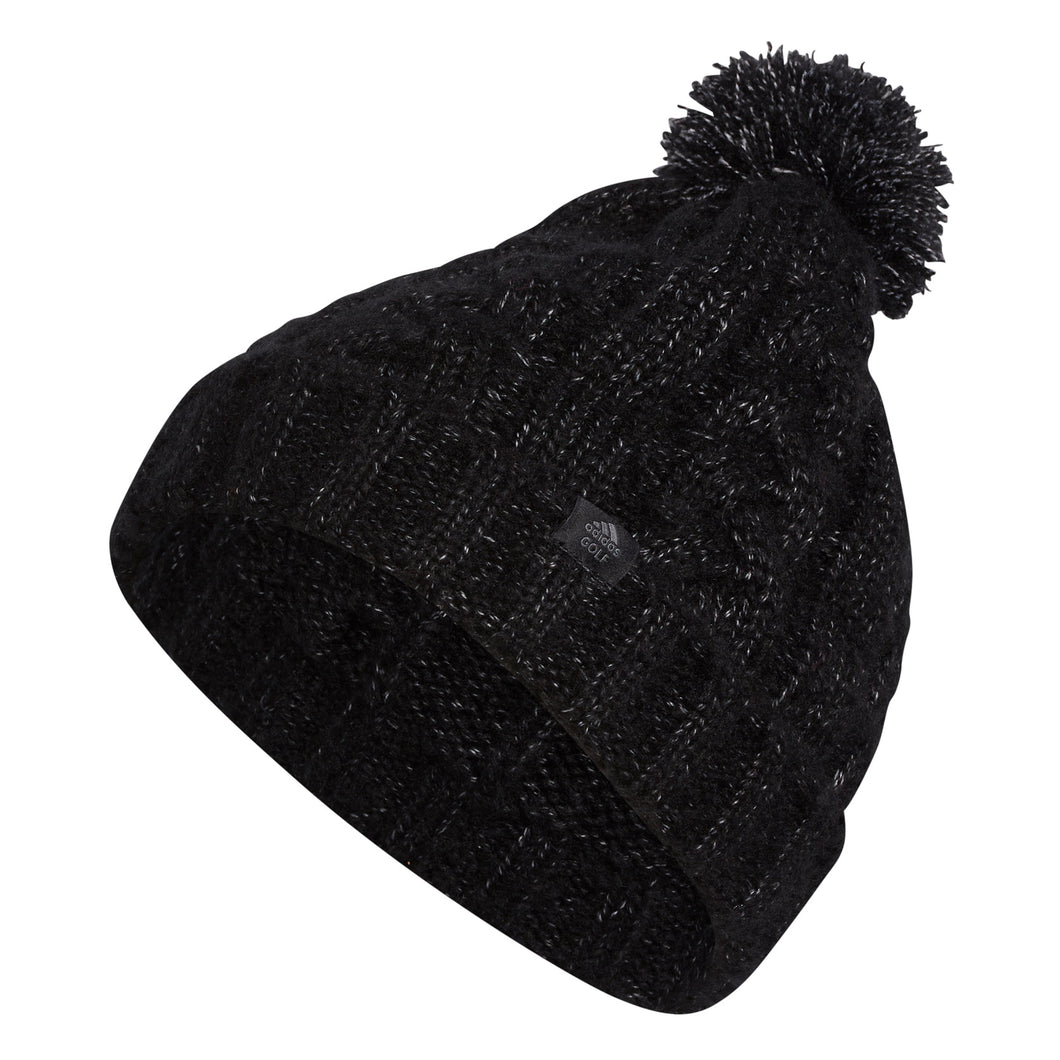Adidas Pompom Womens Golf Beanie - Black/One Size