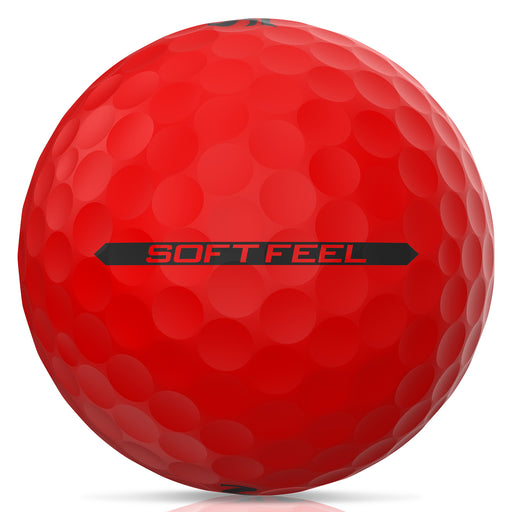 Srixon Soft Feel Brite Red Golf Balls - Dozen