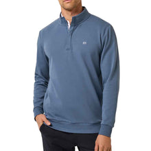 Load image into Gallery viewer, TravisMathew Cloud 2.0 Mens Golf 1/4 Zip - Bering Sea/XXL
 - 6
