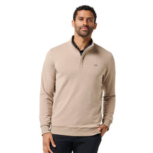 Load image into Gallery viewer, TravisMathew Cloud 2.0 Mens Golf 1/4 Zip - Hth Portbl Brwn/XXL
 - 14