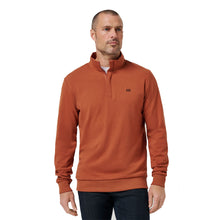 Load image into Gallery viewer, TravisMathew Cloud 2.0 Mens Golf 1/4 Zip - Maple/XL
 - 4