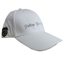Load image into Gallery viewer, Skea Follow Your Passion Womens Golf Hat - White/Silver/One Size
 - 1