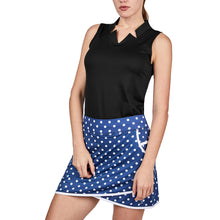 Load image into Gallery viewer, Sofibella Golf Colors Sleeveless Womens Golf Shirt - Black/2X
 - 1