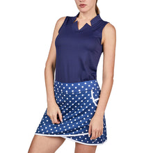 Load image into Gallery viewer, Sofibella Golf Colors Sleeveless Womens Golf Shirt - Navy/2X
 - 6