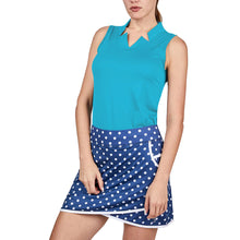 Load image into Gallery viewer, Sofibella Golf Colors Sleeveless Womens Golf Shirt - Surfer/2X
 - 7