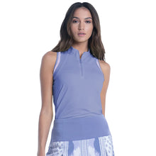 Load image into Gallery viewer, Lucky in Love My Favorite Zip Womens Golf Tank Top - SHADOW 560/XL
 - 9