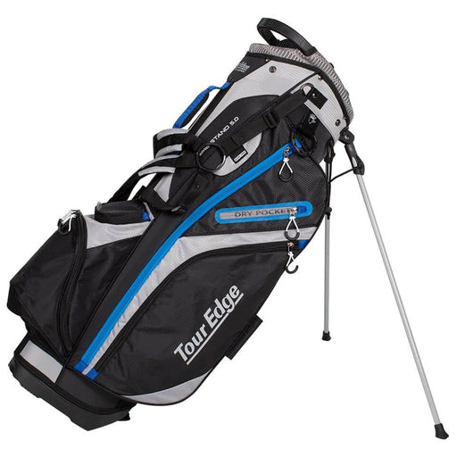 Tour Edge Xtreme 5.0 Golf Stand Bag - Black/Blue