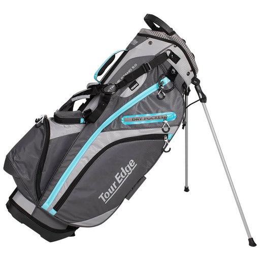 Tour Edge Xtreme 5.0 Golf Stand Bag - Silver/Blue