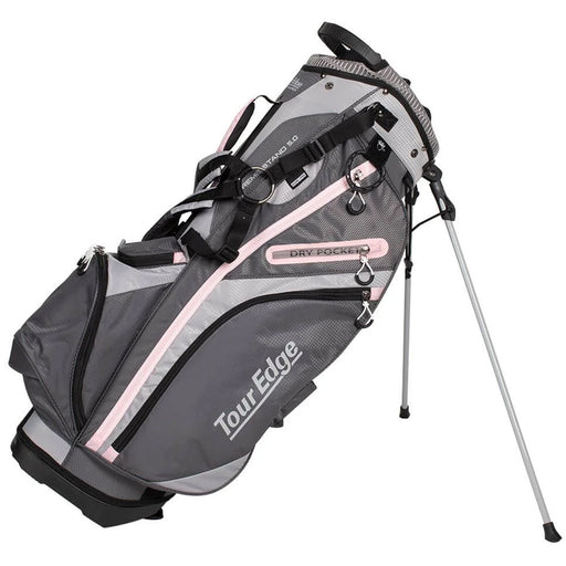 Tour Edge Xtreme 5.0 Golf Stand Bag - Silver/Pixie