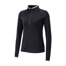 Load image into Gallery viewer, Under Armour T2 Green Womens Golf 1/4 Zip - BLACK 999/XL
 - 2