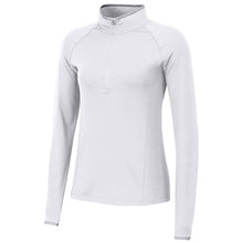 Load image into Gallery viewer, Under Armour T2 Green Womens Golf 1/4 Zip - WHITE 000/XL
 - 3