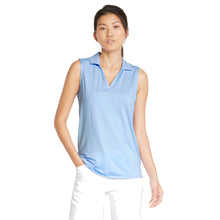 Load image into Gallery viewer, Puma CLOUDSPUN Coast Womens Sleeveless Golf Polo - SRENITY HTHR 08/L
 - 3