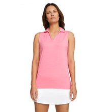 Load image into Gallery viewer, Puma CLOUDSPUN Coast Womens Sleeveless Golf Polo - STRAWBERRY 23/L
 - 4