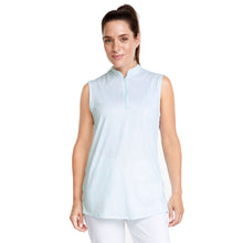 Load image into Gallery viewer, Puma Cloudspun Jungle Womens Sleeveless Golf Polo - SOOTHING SEA 02/L
 - 3