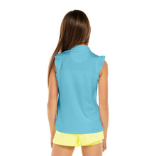 Load image into Gallery viewer, Lucky in Love Pleat Me Up Girls SL Golf Polo
 - 8