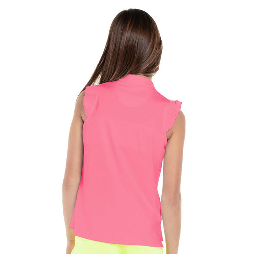 Lucky in Love Pleat Me Up Girls SL Golf Polo
