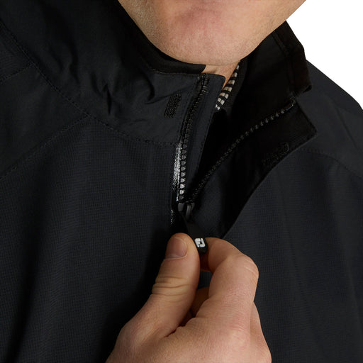 FootJoy HydroLite Black Mens SS Rain Shirt