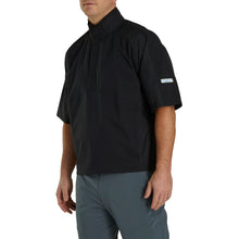 Load image into Gallery viewer, FootJoy HydroLite Black Mens SS Rain Shirt - Black/XXL
 - 1