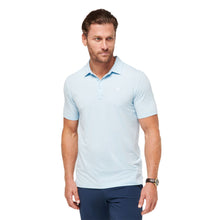 Load image into Gallery viewer, TravisMathew The Heater Mens Golf Polo - Hthr Dream Blue/XXL
 - 16