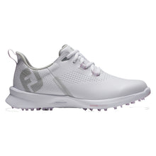 Load image into Gallery viewer, FootJoy Fuel White Spikeless Womens Golf Shoes - White/B Medium/10.0
 - 1
