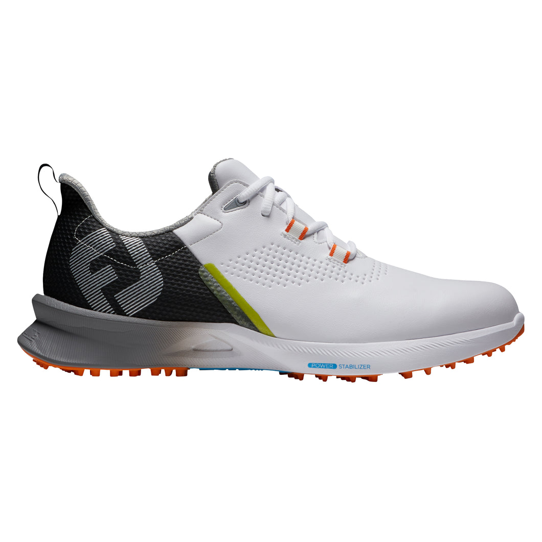 FootJoy Fuel Mens Golf Shoes SS - White/Black/4E X-WIDE/9.0