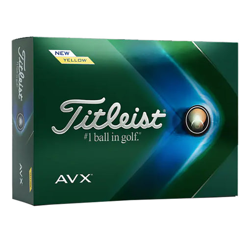 Titleist AVX Golf Balls - Dozen 1 - Yellow