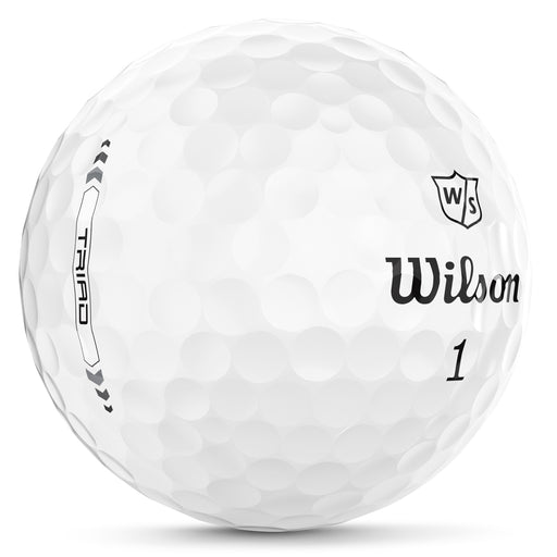 Wilson Triad White Golf Balls - Dozen