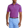 RLX Ralph Lauren Featherweight Tri-Color Stripe Heritage Mens Golf Polo