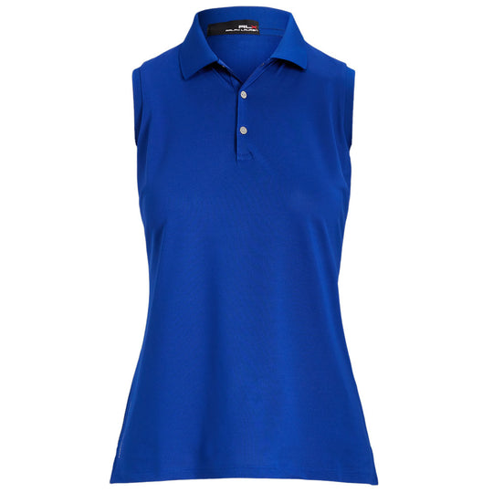 RLX Ralph Lauren Tournament Heritage Royal Womens Sleeveless Golf Polo